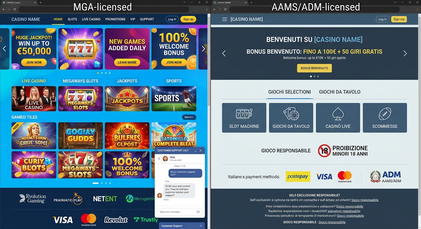 Perché scegliere i migliori casino online malta rispetto agli AAMS? - migliori casino online malta